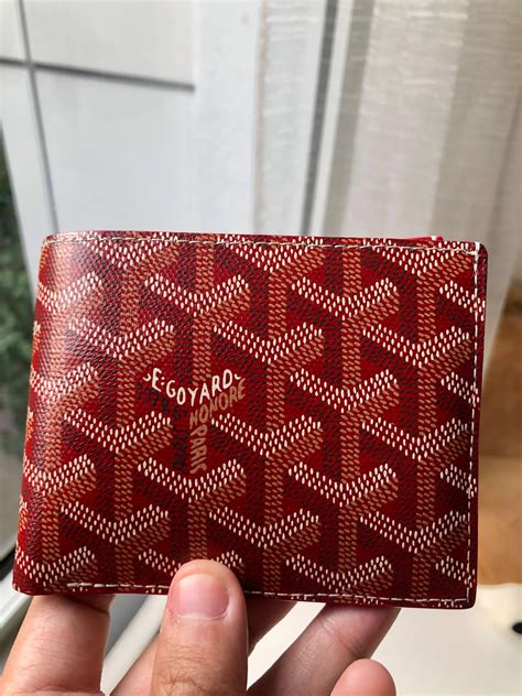 goyard billfold price|Goyard wallet price list.